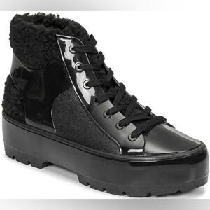 MELISSA FLUFFY SNEAKER AD - Black Size 8